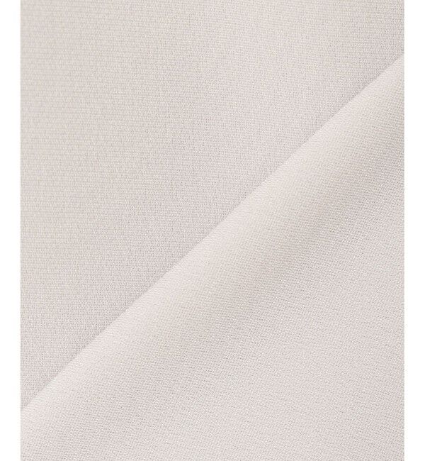 23区「【洗える】トリアセダブルジョーゼット ペプラム ブラウス」|シャツ・ブラウス|