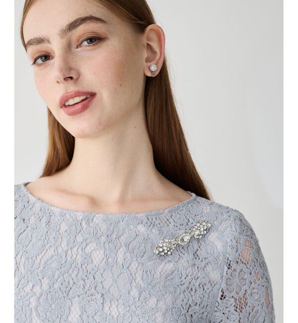 23区「【APPLAUDIR】ワイドビジュー ブローチ」|ブローチ・コサージュ|