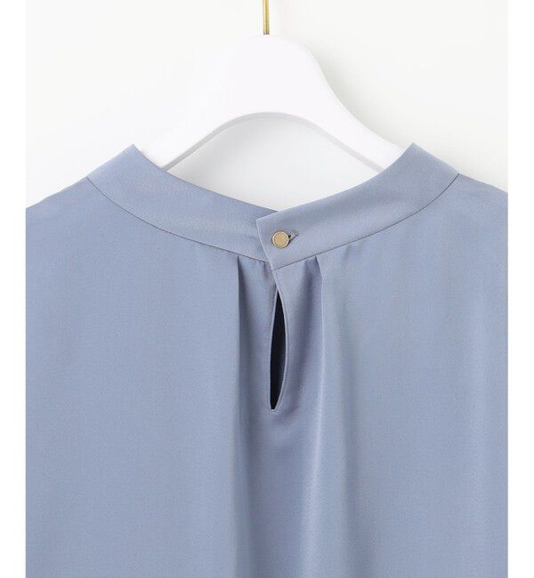 ANY SIS「【洗える】トロミサテンボウ ブラウス」|シャツ・ブラウス|