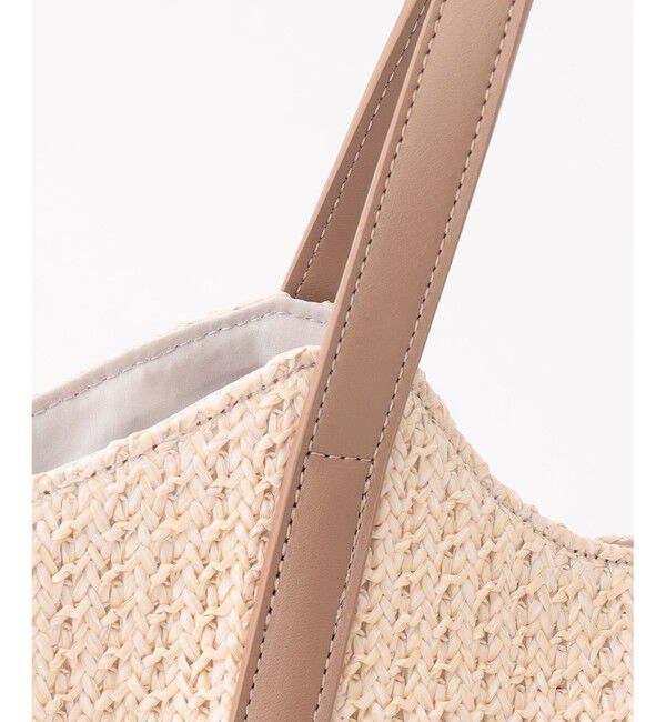 ANY SIS「スカーフ付き カゴバッグ」|かごバッグ|