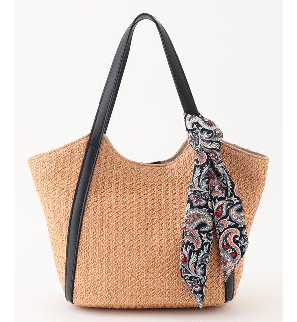 ANY SIS「スカーフ付き カゴバッグ」|かごバッグ|