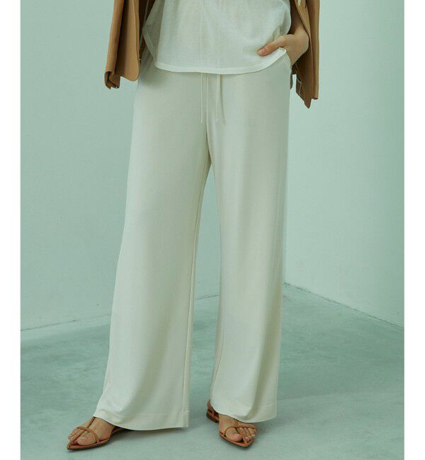 BEIGE,「MELLE / イージーパンツ」|その他|Ecru