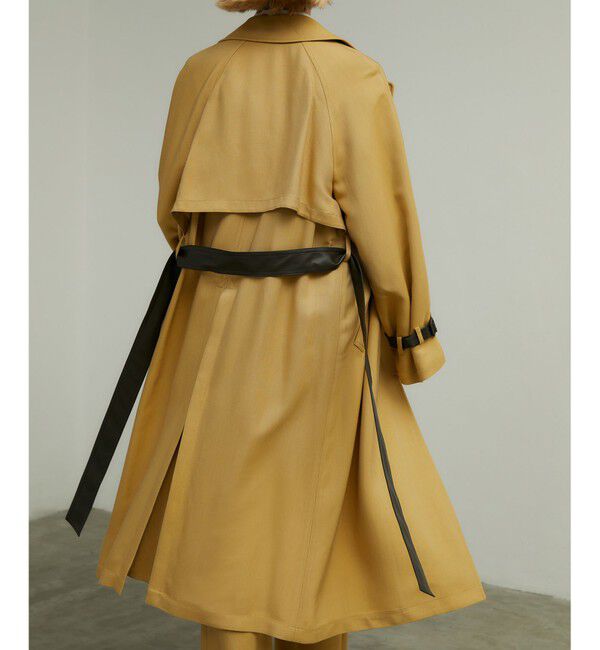 BEIGE,「ALAIN / ラップトレンチコート」|トレンチコート|