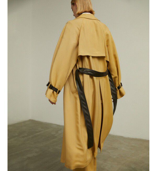 BEIGE,「ALAIN / ラップトレンチコート」|トレンチコート|