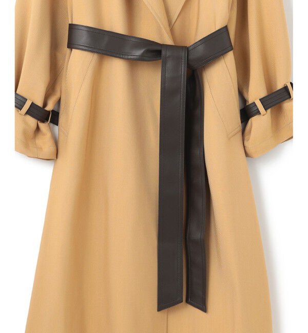 BEIGE,「ALAIN / ラップトレンチコート」|トレンチコート|