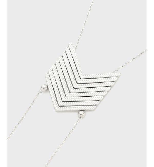 GRACE CONTINENTAL「Vシルエットネックレス」|ネックレス|