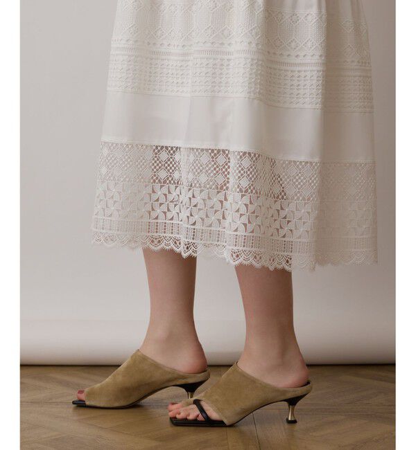 GRACE CONTINENTAL「レースコンビワンピース」|ワンピース|