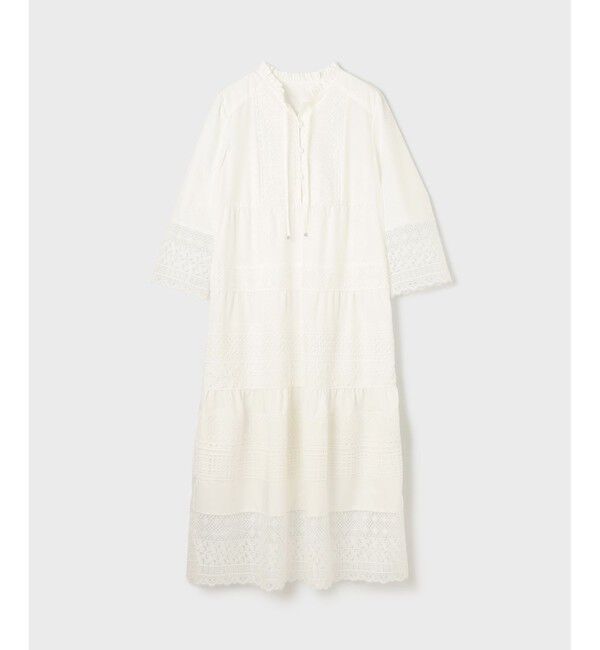 GRACE CONTINENTAL「レースコンビワンピース」|ワンピース|