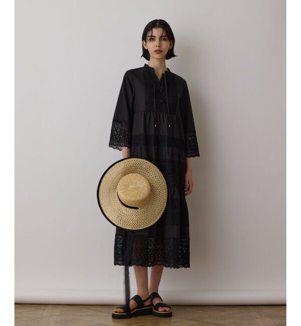 GRACE CONTINENTAL「レースコンビワンピース」|ワンピース|