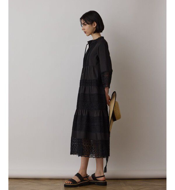 GRACE CONTINENTAL「レースコンビワンピース」|ワンピース|