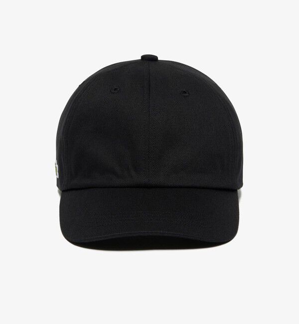 LACOSTE「フロントブランク6パネルキャップ」|キャップ・キャスケット|