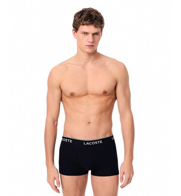 LACOSTE「３パックストレッチコットントランクボクサーショーツ / ボクサーパンツ」|インナー|