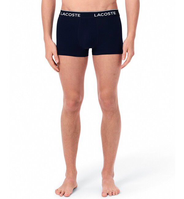 LACOSTE「３パックストレッチコットントランクボクサーショーツ / ボクサーパンツ」|インナー|