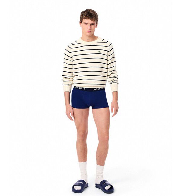 LACOSTE「３パックストレッチコットントランクボクサーショーツ / ボクサーパンツ」|インナー|