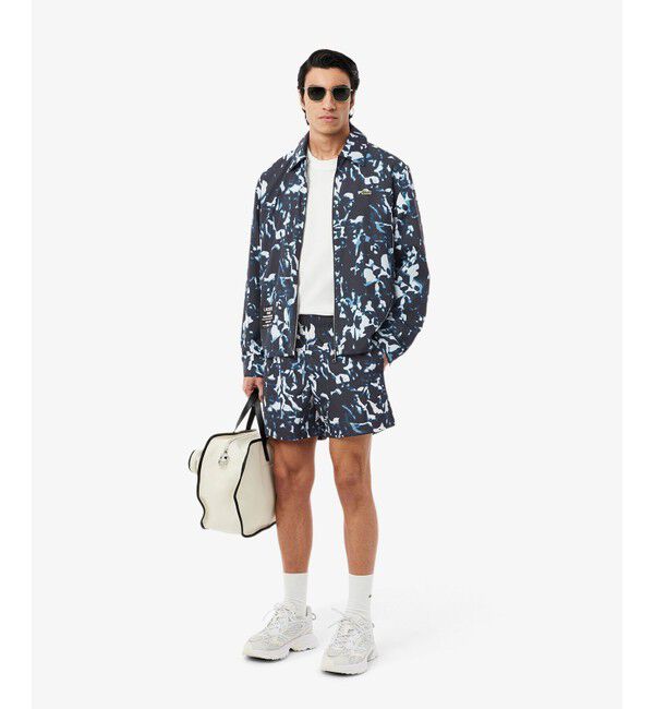 LACOSTE「オーディエンスプリントスイムショーツ」|スポーツ|