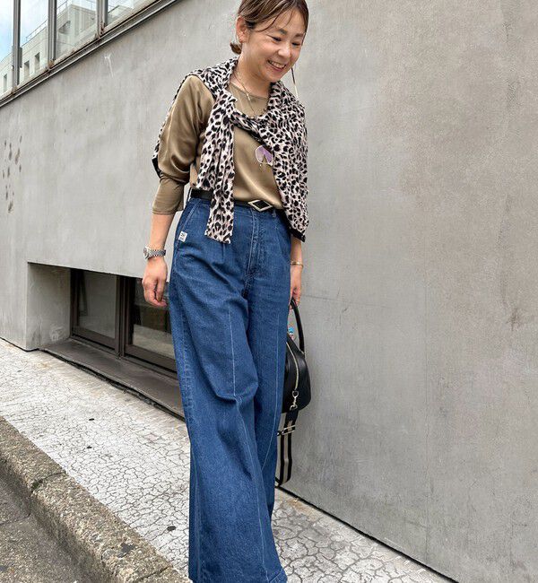 NOLLEY'S「リラックスサテン長袖Tブラウス」|シャツ・ブラウス|