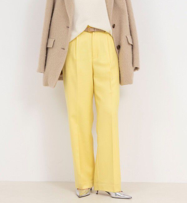 NOLLEY'S「愛されフラノタックワイドパンツ」|その他|