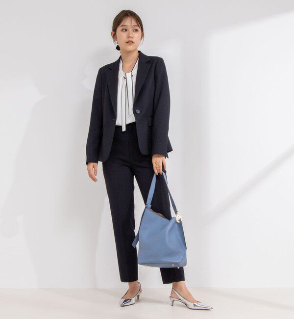 NOLLEY'S sophi「ウォッシャブルウール調サージテーパードパンツ」|その他|