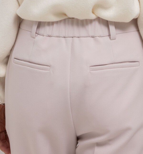 NOLLEY'S sophi「ウォッシャブルウール調サージテーパードパンツ」|その他|