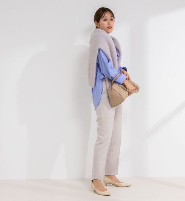 NOLLEY'S sophi「ウォッシャブルウール調サージテーパードパンツ」|その他|