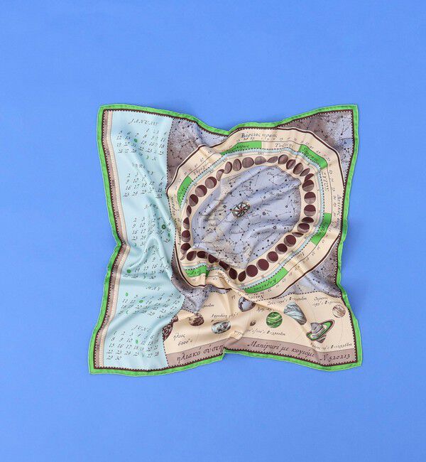 NOLLEY'S「【manipuri/マニプリ】シルクスカーフ65」|バンダナ・スカーフ|