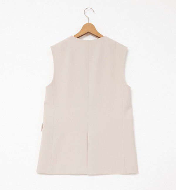 NOLLEY'S「《セットアップ対応》ウォッシャブルダブルクロスジレ」|ベスト・ジレ|
