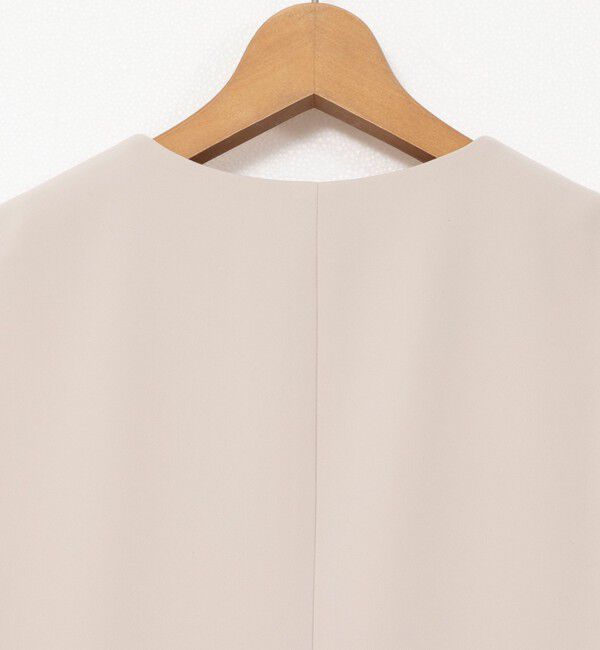 NOLLEY'S「《セットアップ対応》ウォッシャブルダブルクロスジレ」|ベスト・ジレ|