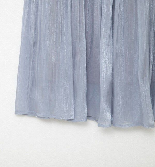 NOLLEY'S「シャインサテン楊柳スカート」|スカート|