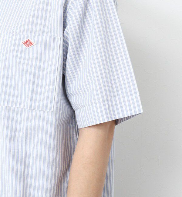 NOLLEY'S goodman「【DANTON/ダントン】BAND COLLAR SHIRT SS 25SS」|シャツ・ブラウス|