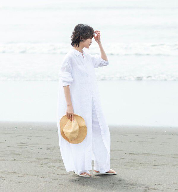 NOLLEY'S「リネンシャツワンピース」|ワンピース|