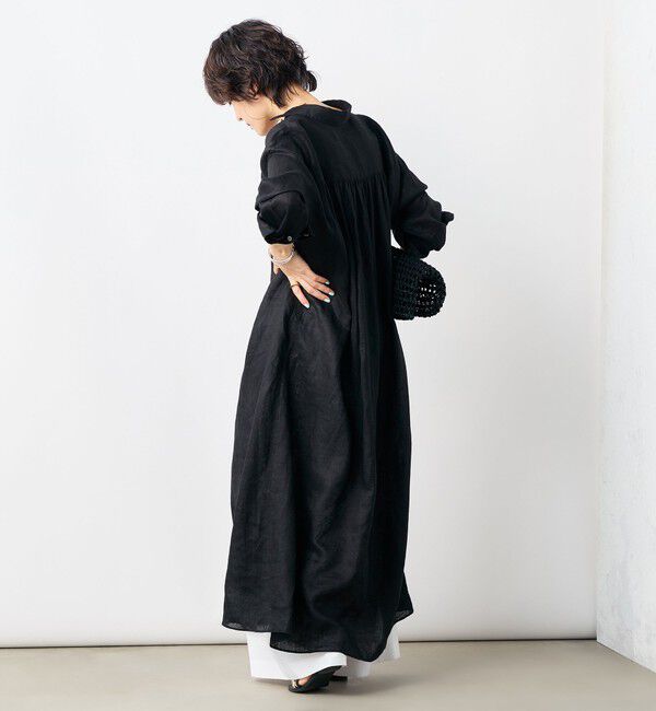 NOLLEY'S「リネンシャツワンピース」|ワンピース|