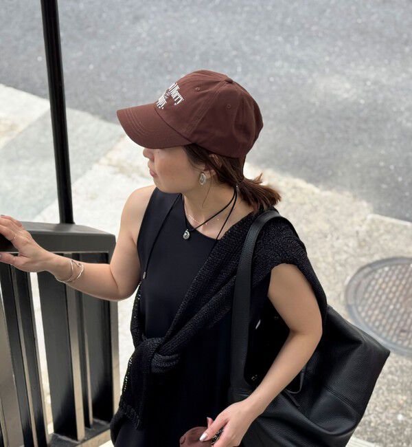 NOLLEY'S「ロゴ刺繍キャップ【NOLLEY'S mgr. 松葉☆別注アイテム】」|キャップ・キャスケット|