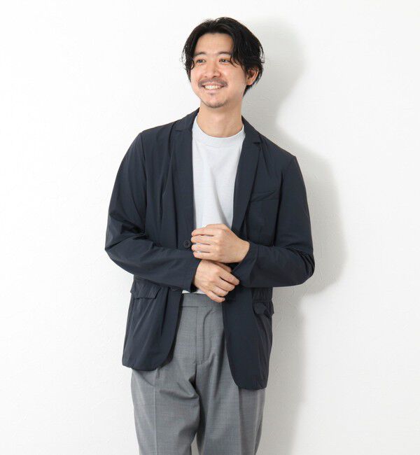 NOLLEY'S goodman「【HERNO/ヘルノ】撥水ナイロンストレッチジャケット 25SS」|テーラードジャケット|