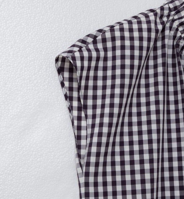 NOLLEY'S「衿フリルショートスリーブシャツ」|シャツ・ブラウス|