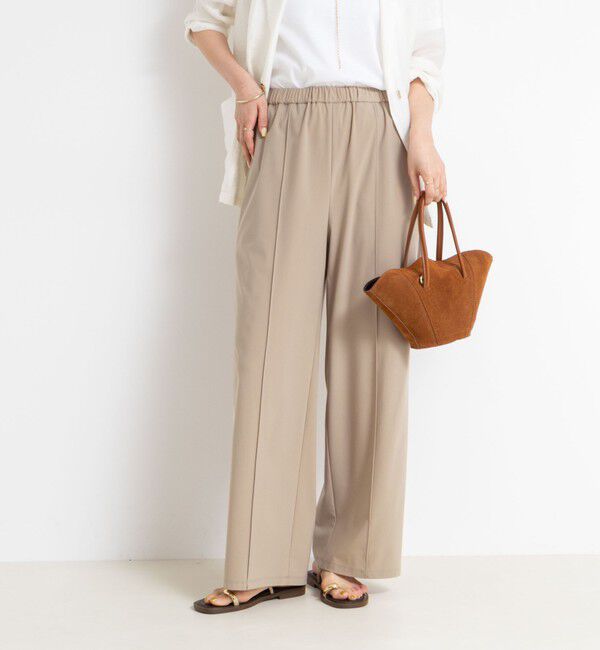 NOLLEY'S sophi「ウォッシャブルサイドライントリコットパンツ」|その他|