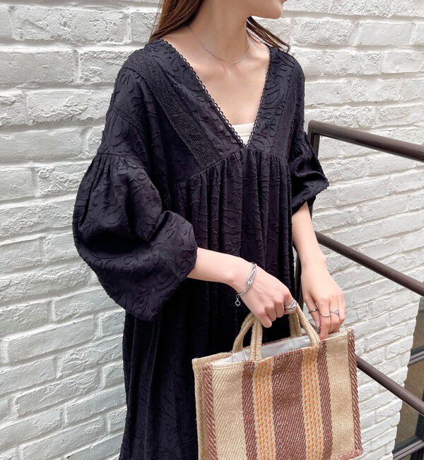 fredy emue「コットンジャガードワンピース」|ワンピース|