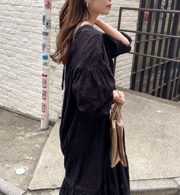 fredy emue「コットンジャガードワンピース」|ワンピース|