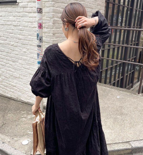 fredy emue「コットンジャガードワンピース」|ワンピース|