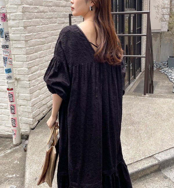 fredy emue「コットンジャガードワンピース」|ワンピース|