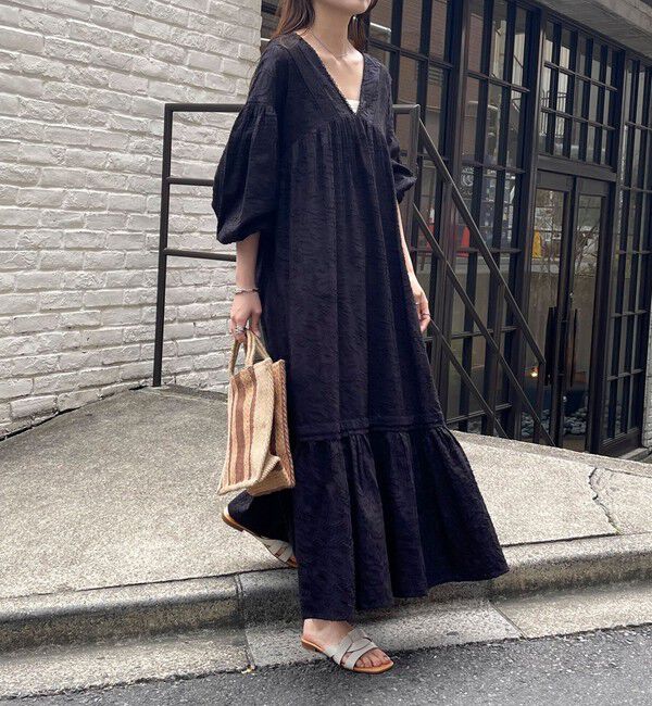 fredy emue「コットンジャガードワンピース」|ワンピース|