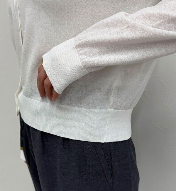 fredy emue「FR刺繍ベーシックサマーカーディガン」|カーディガン|