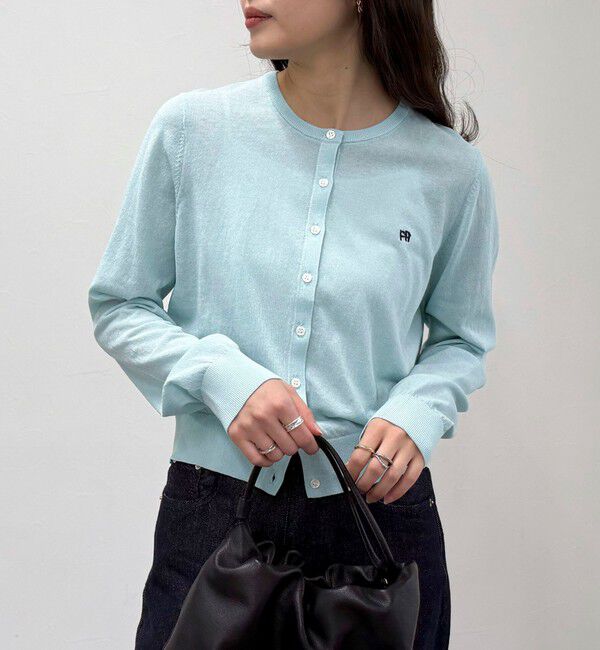 fredy emue「FR刺繍ベーシックサマーカーディガン」|カーディガン|