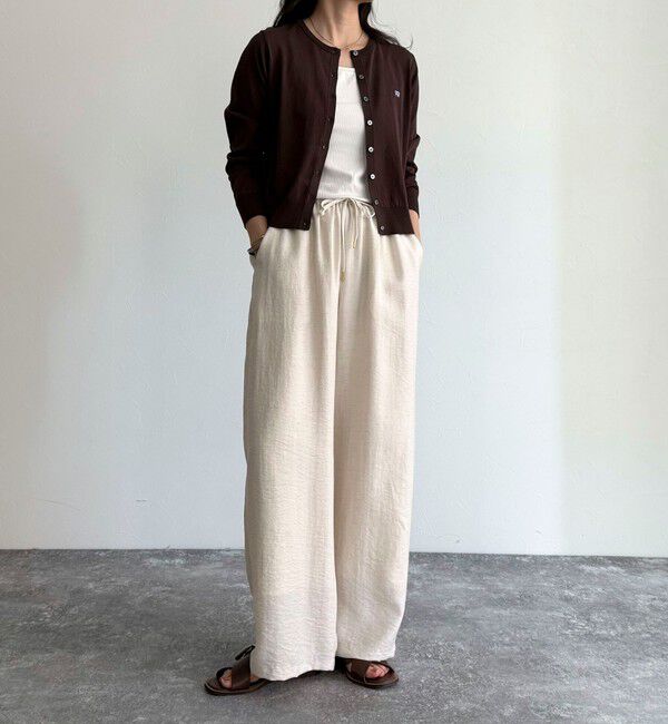 fredy emue「FR刺繍ベーシックサマーカーディガン」|カーディガン|