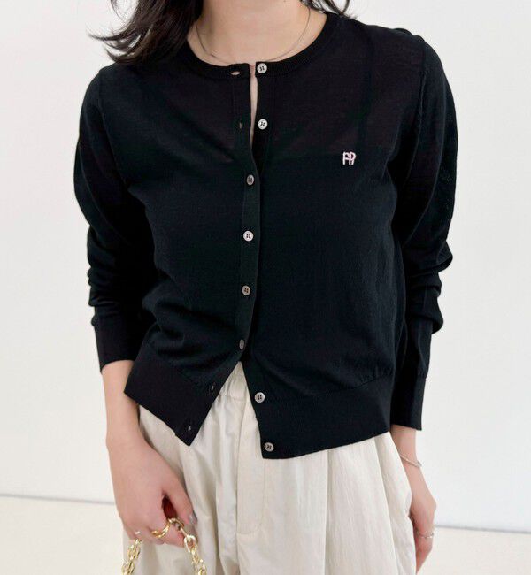 fredy emue「FR刺繍ベーシックサマーカーディガン」|カーディガン|