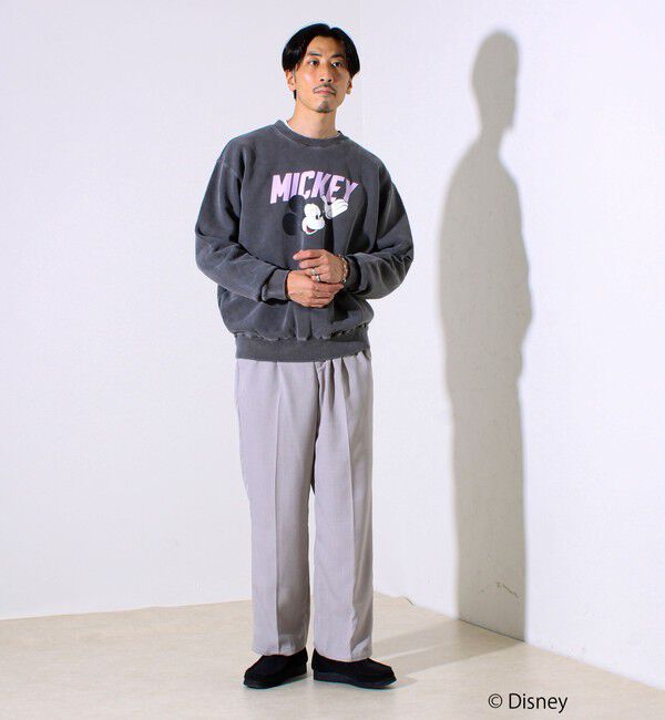 GLOSTER「【GOOD ROCK SPEED】MICKEY / ピグメントスウェット」|スウェット・ジャージ|