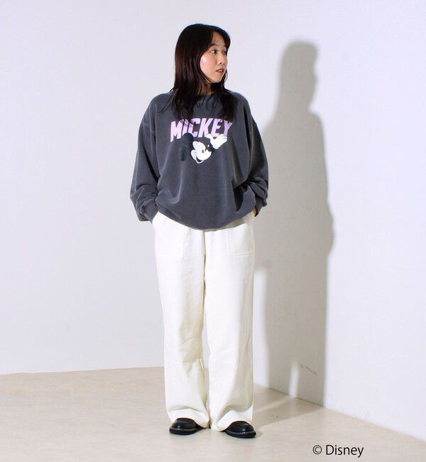 GLOSTER「【GOOD ROCK SPEED】MICKEY / ピグメントスウェット」|スウェット・ジャージ|