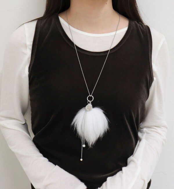 fredy emue「ファートップロングネックレス」|ネックレス|シルバー