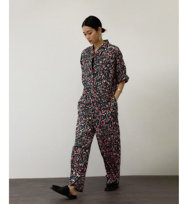 SALON adam et rope'「リバティオールインワン / ロンパース」|オールインワン|