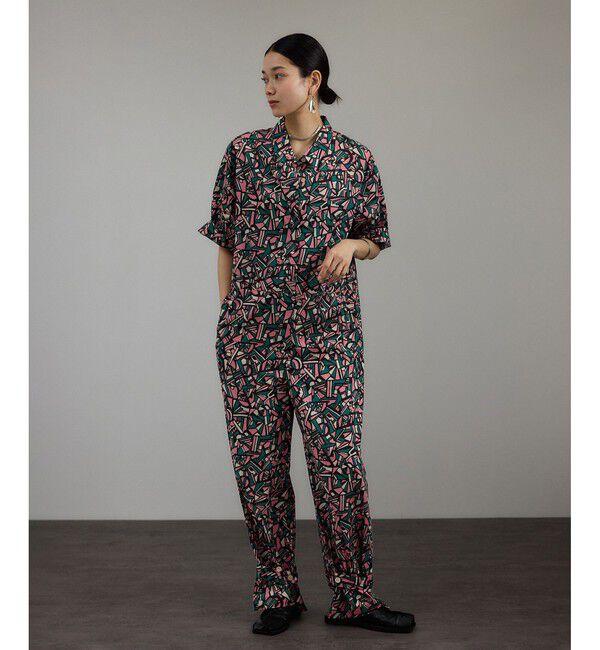 SALON adam et rope'「リバティオールインワン / ロンパース」|オールインワン|