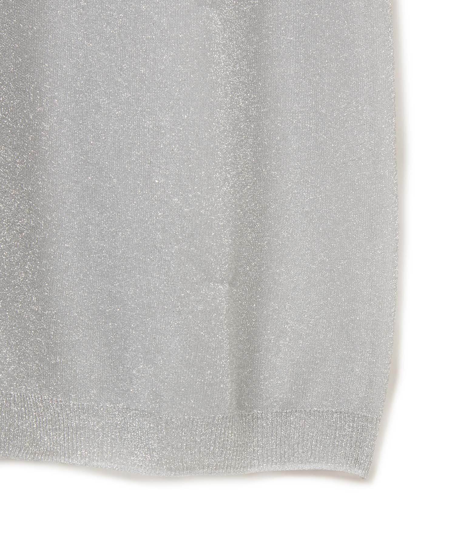 ROPE「【洗える】ラメシアーミドル丈カーディガン【アンサンブル対応】」|カーディガン|